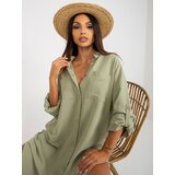 Och Bella Dress-TW-SK-BE-199D.85P-pistachio | Shoptok.si
