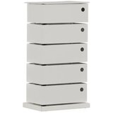 Venture Home komoda s ladicama San Carlos 26 × 72 × 38 cm, bijela | shoptok.hr
