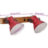  Stenska svetilka 25 W rdeča 45x25 cm E27, (21383506) | Shoptok.si