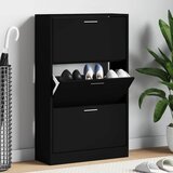  za cipele crna 63x24x103 cm konstruirano drvo | shoptok.hr