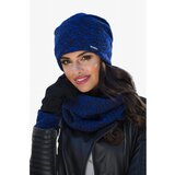Kamea Woman's Set Hat&Scarf K.17.254.12 Navy Blue | shoptok.hr