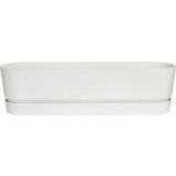 ELHO greenville korito za rastline, dolžina 70 cm - bela Cene