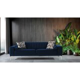 Livetastic 3-SED, temno modra tekstil | Shoptok.si