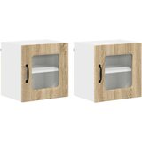 vidaXL Zidni kuhinjski ormarić 2 pcs Sonoma hrast 40 x 31 x 40 cm | shoptok.hr