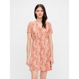 Pieces Emanuelle Obleka Oranžna | Shoptok.si