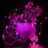 MIKRO LED lampice na baterije, 20 LED dioda - Roza | shoptok.hr