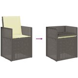  Vrtni set za objed 9 kom. Svjetlosiva i Krem PP | shoptok.hr