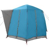  Kabinski šator s krovom Plava i siva 320 x 320 x 203 cm | shoptok.hr