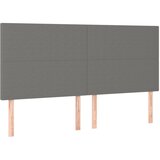  Okvir kreveta s oprugama i madrac svjetlosivi 160x200cm tkanina | shoptok.hr