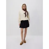 LADIES` SHORTS & BELT - crno