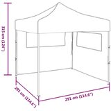  za svadbe - šator za zabave Krema 291 x 291 x 315 cm Oxford tkanina | shoptok.hr