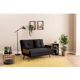 Atelier Del Sofa cosmo 2-Seater - Black Black 2-Seat Sofa-Bed Cene