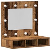 vidaXL enota za ličenje Stari les Trden predelan les 60 x 31.5 x 62 cm | Shoptok.si