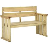 The Living Store Vrtna klop 121 cm impregnirana borovina - Vrtna Klop, (21460043) Cene