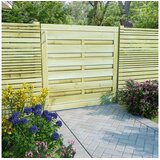  Vrata od impregnirane borovine 100 x 100 cm zelena | shoptok.hr