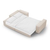 Micadoni Bež raztegljiva kotna sedežna garnitura iz tkanine bouclé (levi kot) Jodie – Home | Shoptok.si