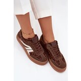 Boto Women's Sneakers On Platform Leopard Print Brown Skye | shoptok.hr