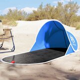 Šator za plažu azurnoplavi prigodni vodootporni | shoptok.hr