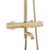 REA Bath REA Lungo Zlatni tuš set s termostatom | shoptok.hr