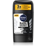Nivea Men Black & White Invisible Original čvrsti antiperspirant za muškarce 50 ml | shoptok.hr