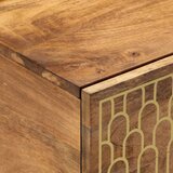  Stolić za kavu 80 x 50 x 40 cm od masivnog drva manga | shoptok.hr