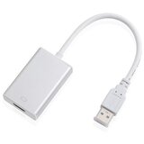 Optimus Konverter Adapter (USB 3.0 na HDMI, bijeli) | shoptok.hr