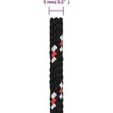  Brodski konop crni 5 mm 250 m od polipropilena | shoptok.hr