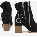 Resti Women's boots on the post in black Ferrgo- Footwear | Shoptok.si