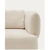 Kave Home Kremno bel fotelj iz tkanine bouclé Martina – | Shoptok.si