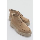 LuviShoes Valve Women's Dark Beige Suede Boots | shoptok.hr