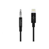 Belkin Lightning to 3.5mm Cable 0,9m Black | Shoptok.si