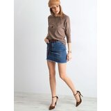 BASIC Feel Good Blouse-RV-BZ-4661.51P-brown | Shoptok.si