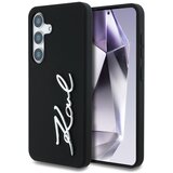 Karl Lagerfeld OVITEK SILIKONSKI KOVINSKI LOGOTIP S PODPISOM ZA SAMSUNG GALAXY S25, (5000012655) | Shoptok.si