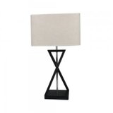 V-tac stona dizajnerska lampa sa kvadratnim abažurom 1xE27 Cene