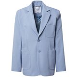 RÆRE by Lorena Rae Blazer 'Amalia' nočno modra / bela | Shoptok.si