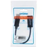 Adapter 151634 DisplayPort/M - HDMI/Ž 1080p Crni