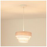  Brilagi - Luster na kablu ALASKA LUNETA 1xE27/15W/230V preč. 25 cm siva/krem | Eponuda.com