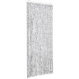Furnova Zavesa proti mrčesu svetlo in temno siva 90x220 cm šenilja, (21918330) | Shoptok.si