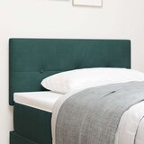  Naslon za glavu s gumbima tamno zelena 100 cm baršun | shoptok.hr