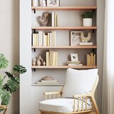  Zidna polica 100x30x(2-4) cm neobrađena masivna hrastovina | shoptok.hr