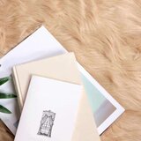  Lažni Ovčji Tepih Bež 60 x 90 cm Poliester | shoptok.hr