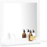  Kopalniško ogledalo belo 40x10,5x37 cm iverna plošča, (20580109) | Shoptok.si