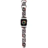 silikonski pašček za apple watch 38/40/41MM graffiti bež, (21910429)