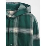 GAP Children's Flannel Shirt with Hoodie - Boys | Shoptok.si