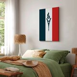  Slika - Torch Against the Backdrop of the French Flag 60x90 Premium Print | shoptok.hr