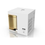 Zone Medeninast koš za smeti s pedalom iz nerjavečega jekla 4 l Ume Brass – | Shoptok.si