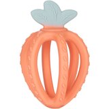 Canpol Silicone Sensory Teether Strawberry Orange grizalo Orange 3m+ 1 kos Cene