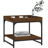  Stolić za kavu boja hrasta 49,5x49,5x45 cm konstruirano drvo | Eponuda.ba