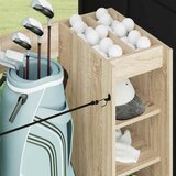 Golf ormar s kotačem Jednobojno Sonoma hrast 120 x 45 x 98 cm | shoptok.hr