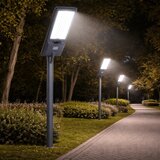 Aigostar LED solarna ulična lampa sa senzorom LED/400W/3,2V 4800mAh + daljinski upravljač | Eponuda.com